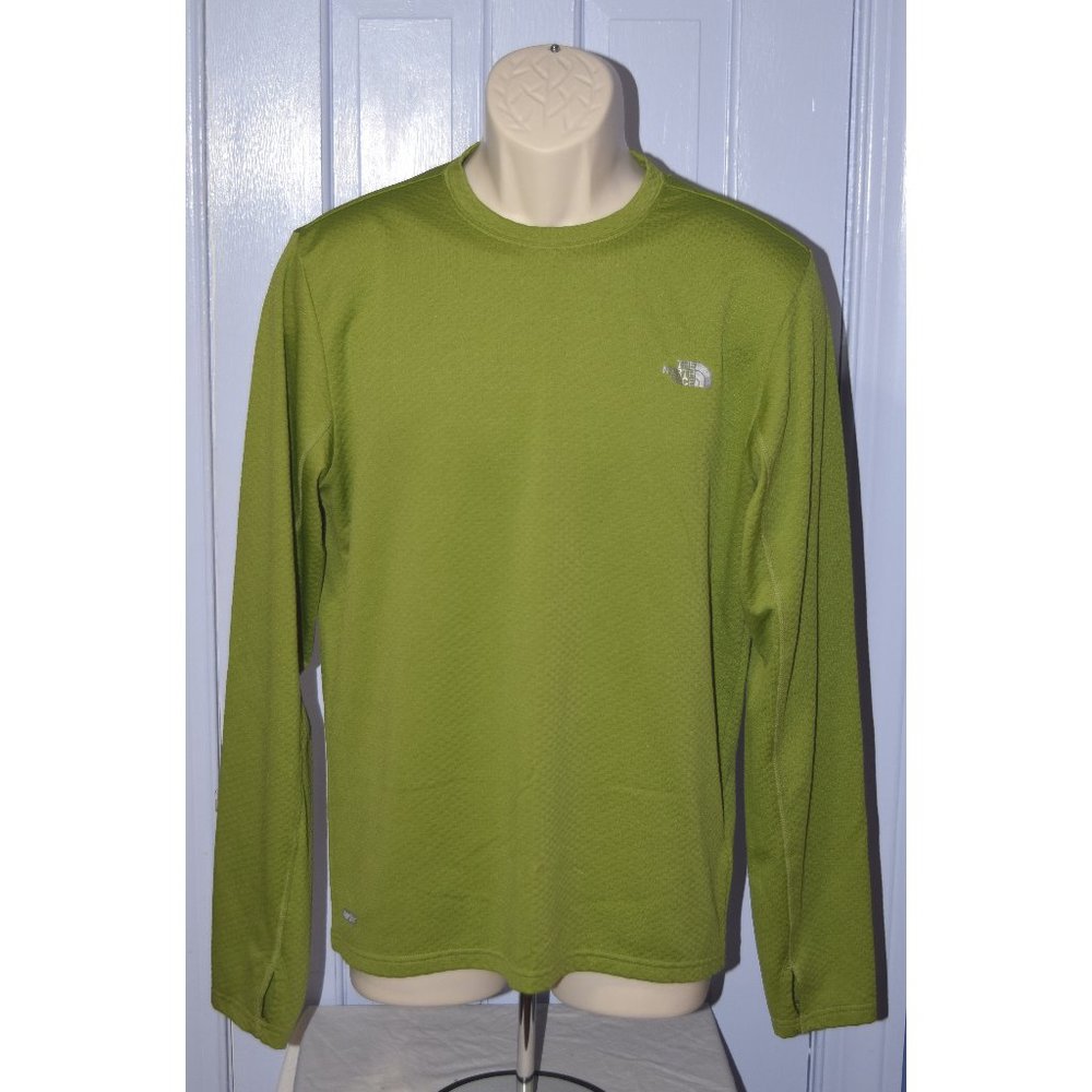 The North Face Green Vapor Wick Shirt size small